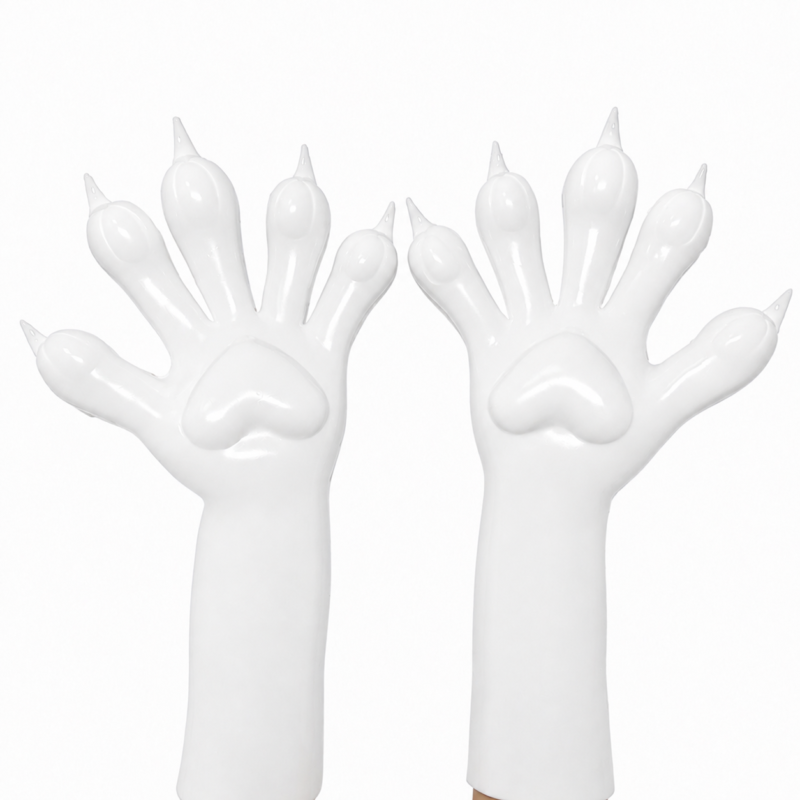 Silicone Furry paws