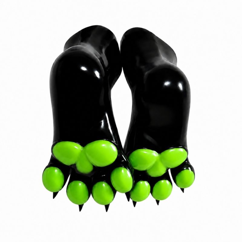 Silicone Furry Dog Feet